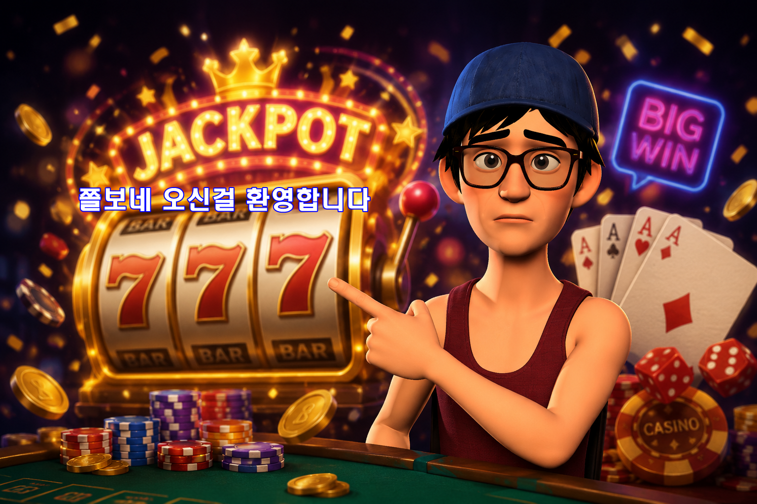 쫄보 메인